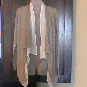 The Limited tan cardigan